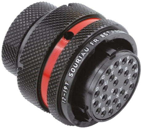 Souriau Sunbank by Eaton Circular Connector, 26 Contacts, Cable, Standard Connector, Plug, Female, IP67, 8STA Series