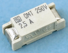Schurter SMD Non Resettable Fuse 2A, 250V ac