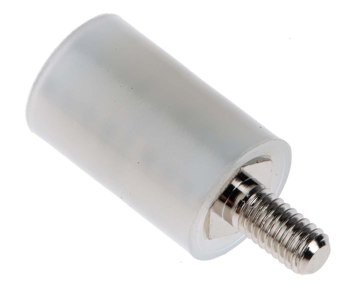 RS PRO Standoff, M3 x M3 Thread, 13mm Body, Nylon 66, Male/Female, 6mm Stud