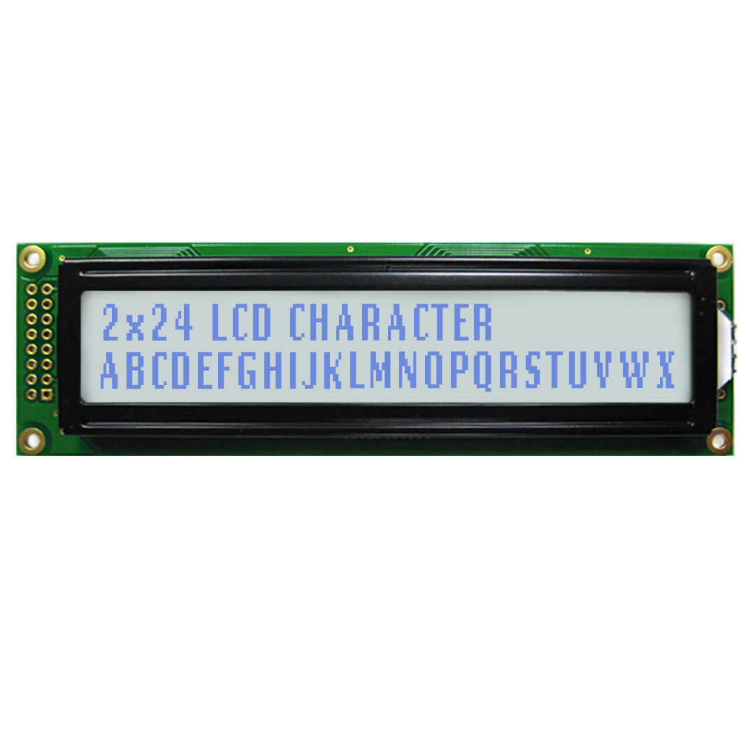NEWHAVEN DISPLAY INTERNATIONAL NHD-0224AZ-FSW-GBW NHD-0224AZ Alphanumeric LCD Alphanumeric Display, White on Grey, 2