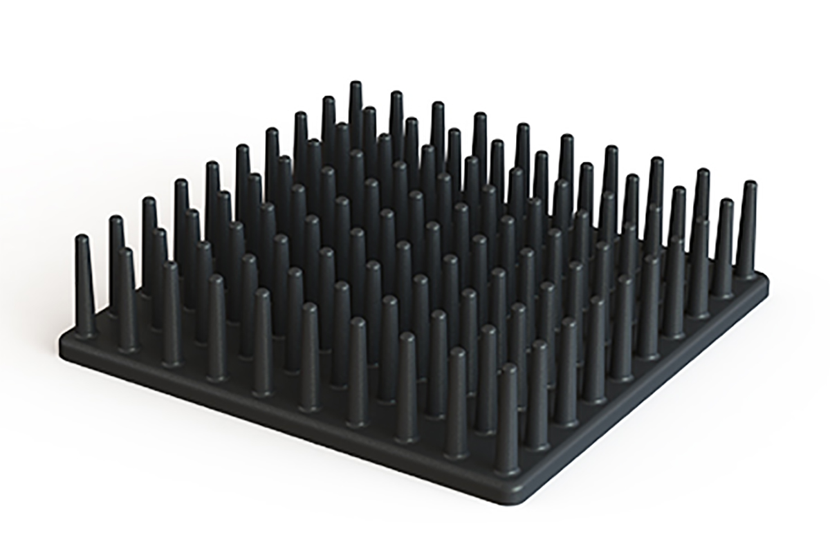 SPREADFAST Heatsink, Universal Square Plastic, 62 x 62 x 15mm
