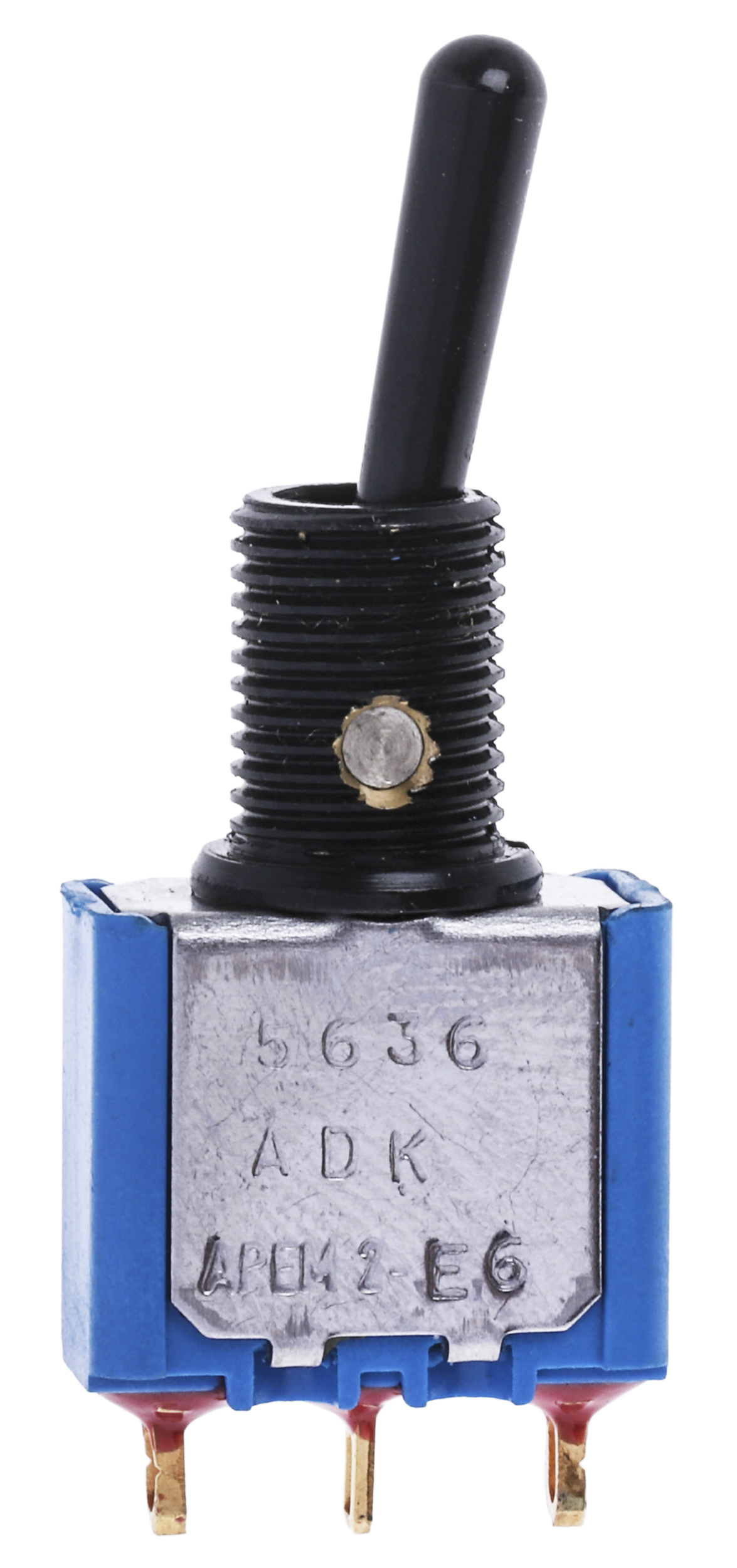 APEM Toggle Switch, Panel Mount, On-On, SPDT, Solder Lug Terminal, 30V dc