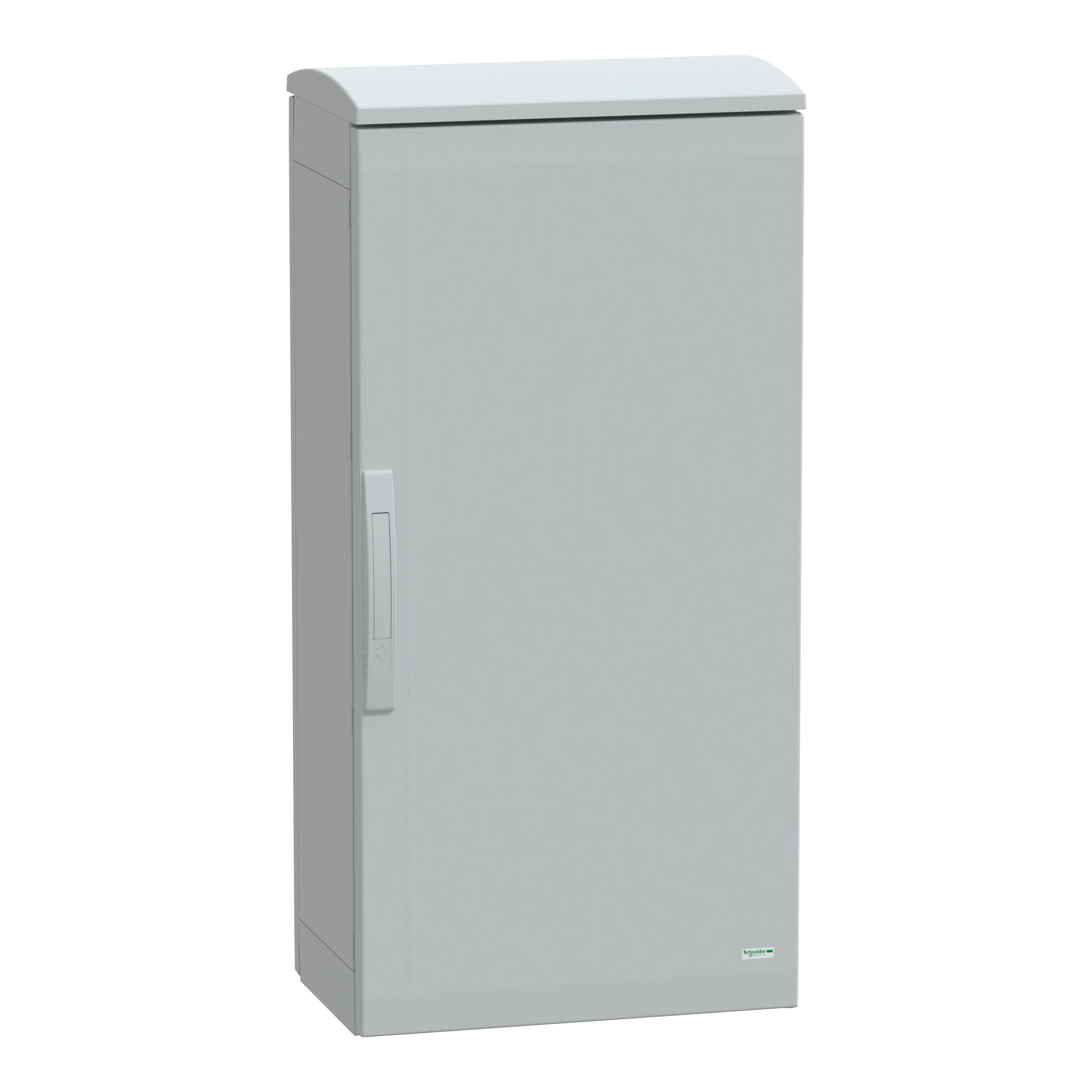 Schneider Electric PanelSeT Series Fibreglass Reinforced Polyester Single-Door-Door Floor Standing Enclosure, Opaque