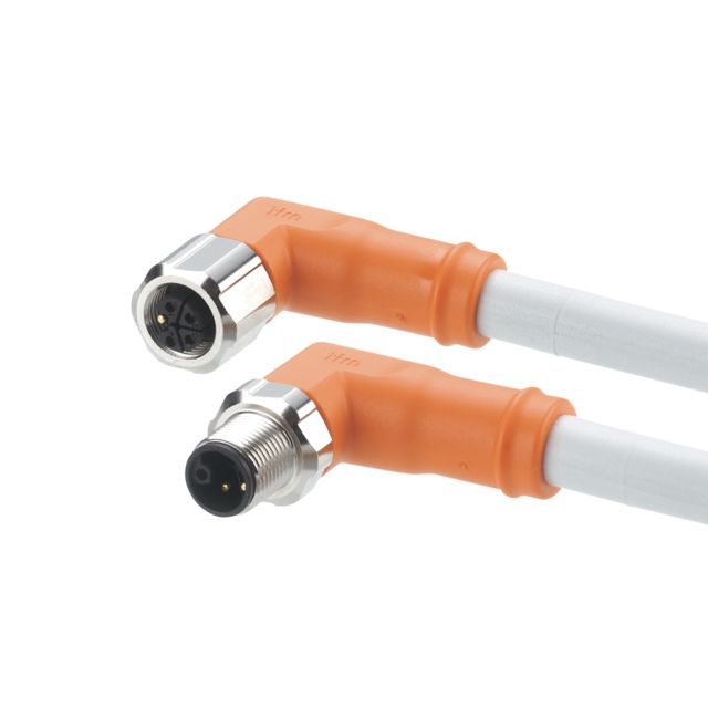 ifm electronic Power 2.5 mm² 5 Core Power Cable, Grey Polyurethane PUR, 5m