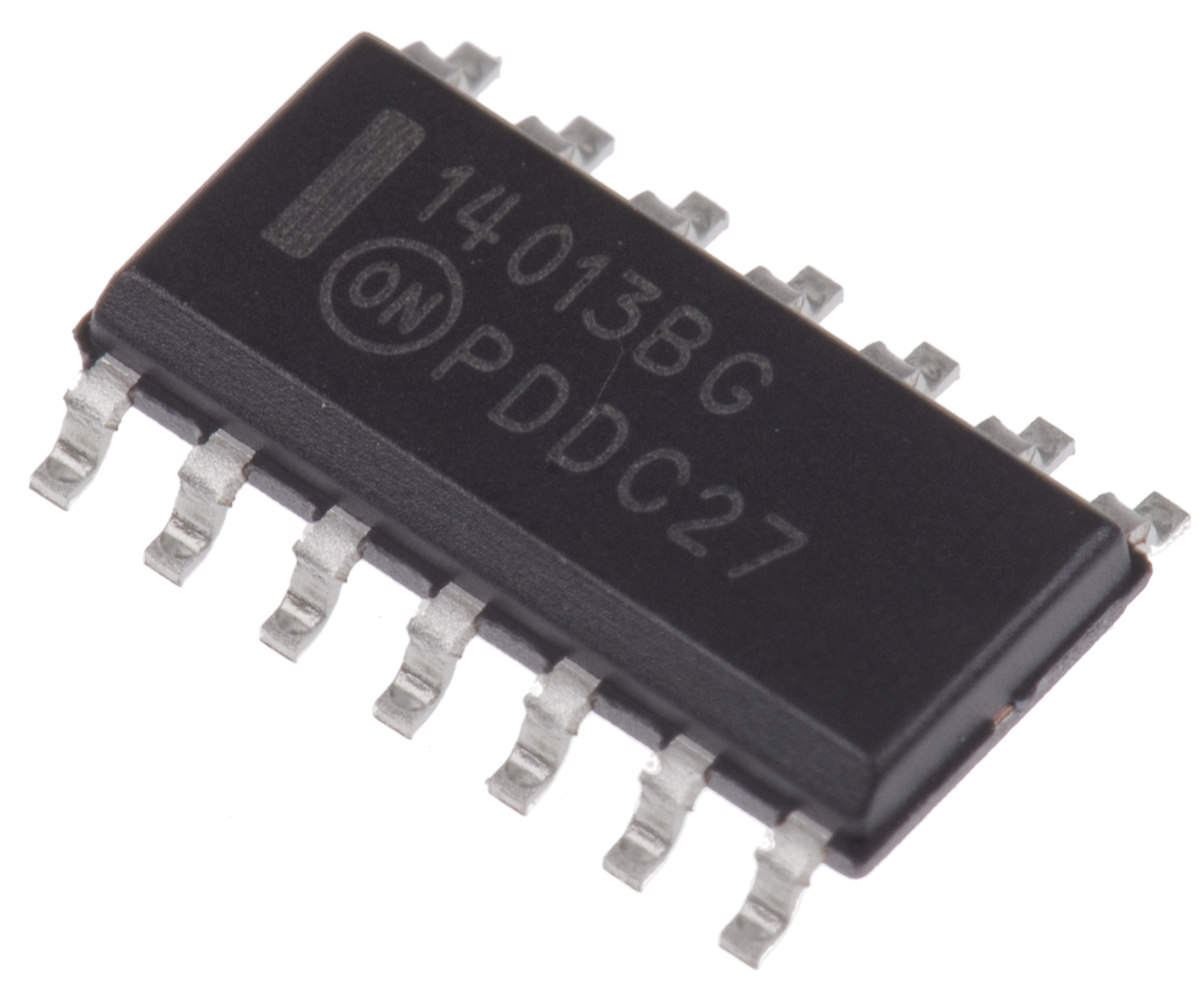 onsemi MC14013BDG Dual D Type Flip Flop IC, 14-Pin SOIC