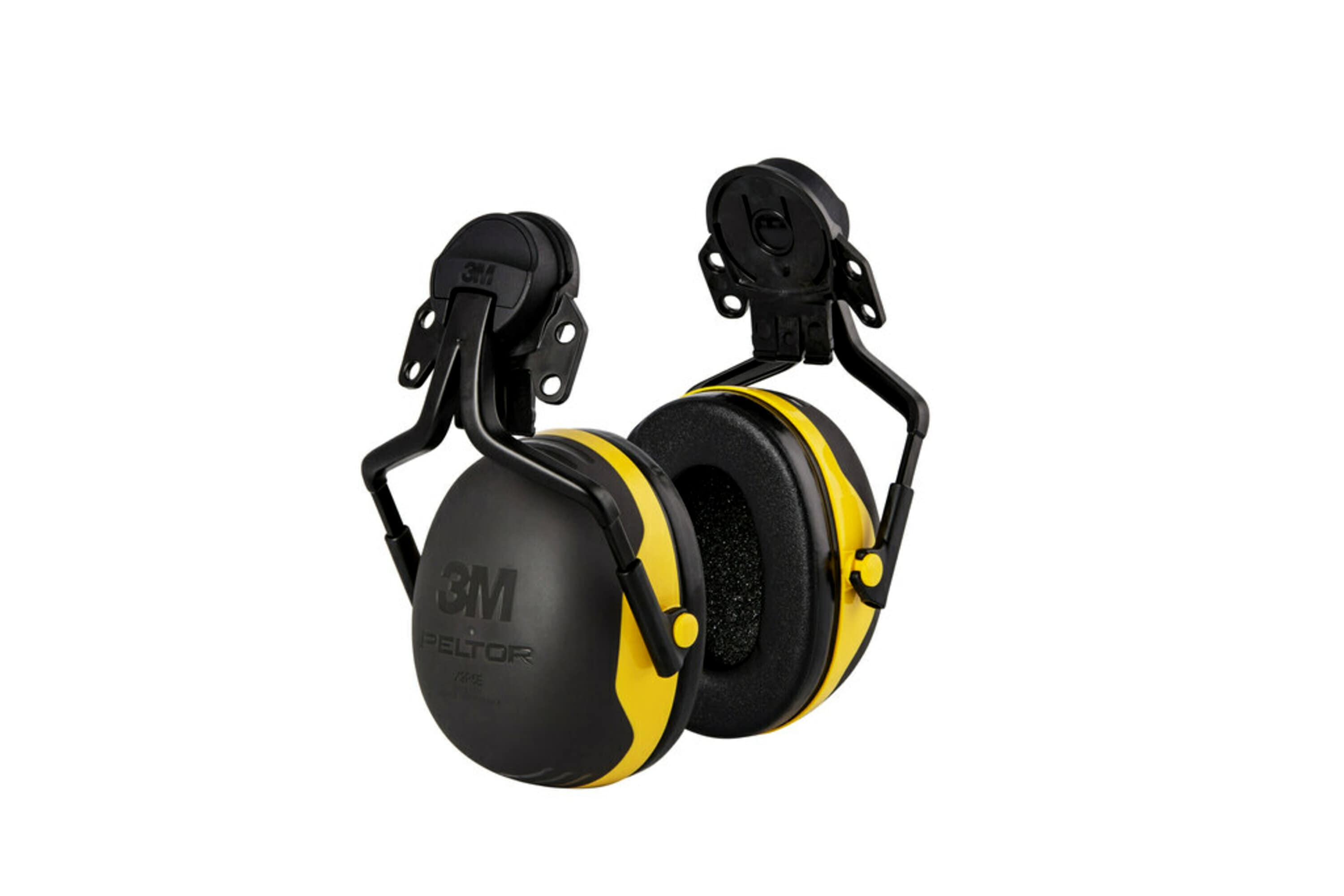 3M 7100095550 Wireless Listen Only Ear Defender with Helmet Attachment, 32dB, Yellow, Noise Cancelling Microphone