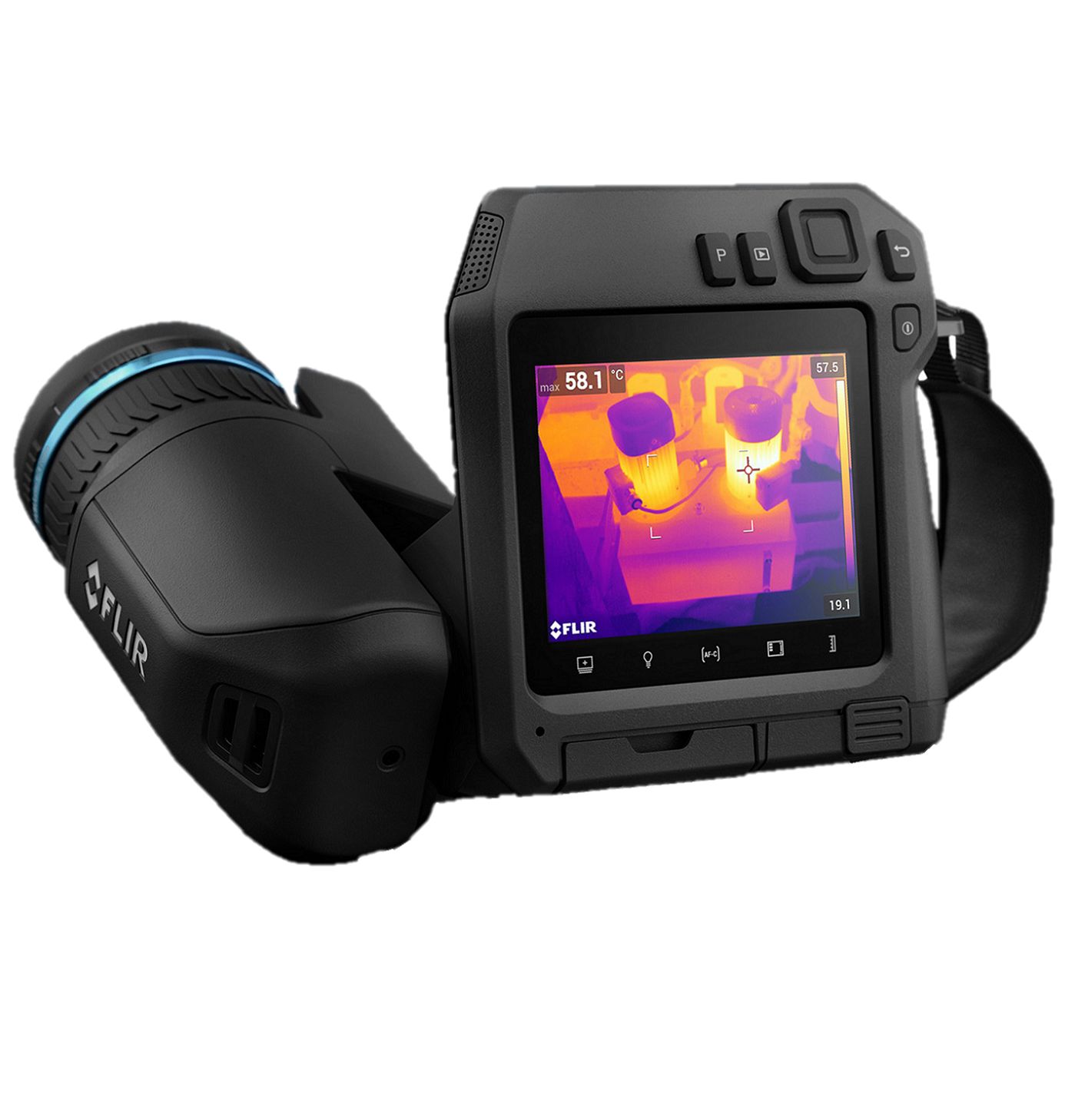 FLIR T530 Thermal Imaging Camera, -20 → +650 °C, 320 x 240pixel Detector Resolution