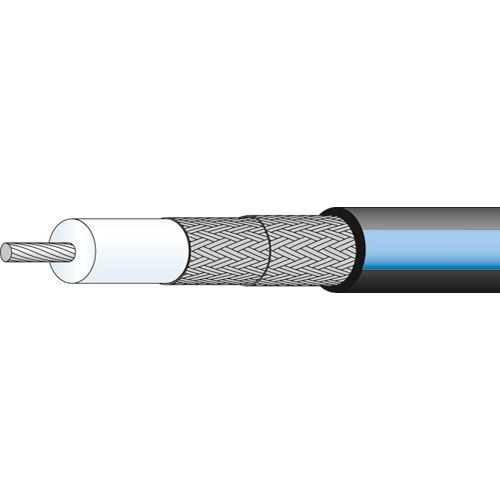 Huber+Suhner, 100 m, RG400 Coaxial, Unterminated 50 Ω