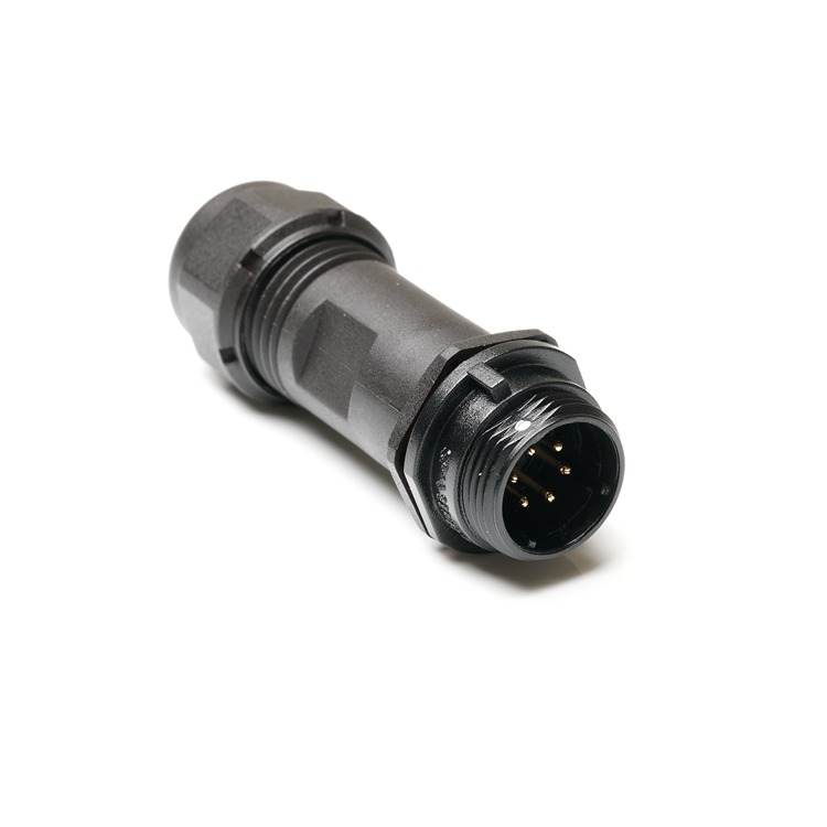 RS PRO Industrial Circular Connector, 6 Contacts, In-Line, SP13 Connector, Socket, Male, IP68, SP1311C Series