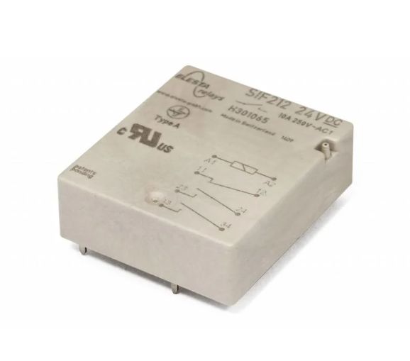 Elesta PCB Mount Force Guided Relay, 24V dc Coil Voltage, 2NO/1NC