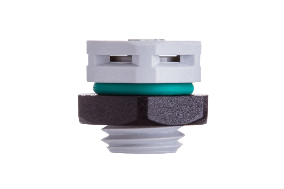 Amphenol Industrial Industrial Circular Connector, Threaded, M12 Connector, IP69K, VENT Series