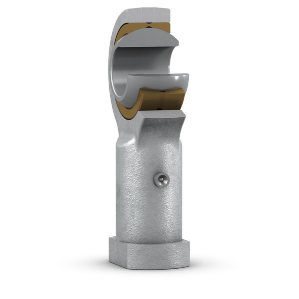SKF SIKAC M12 x 1.25 Female Steel Rod End, 12mm Bore, 67mm Long, Metric Thread Standard, Female Connection Gender
