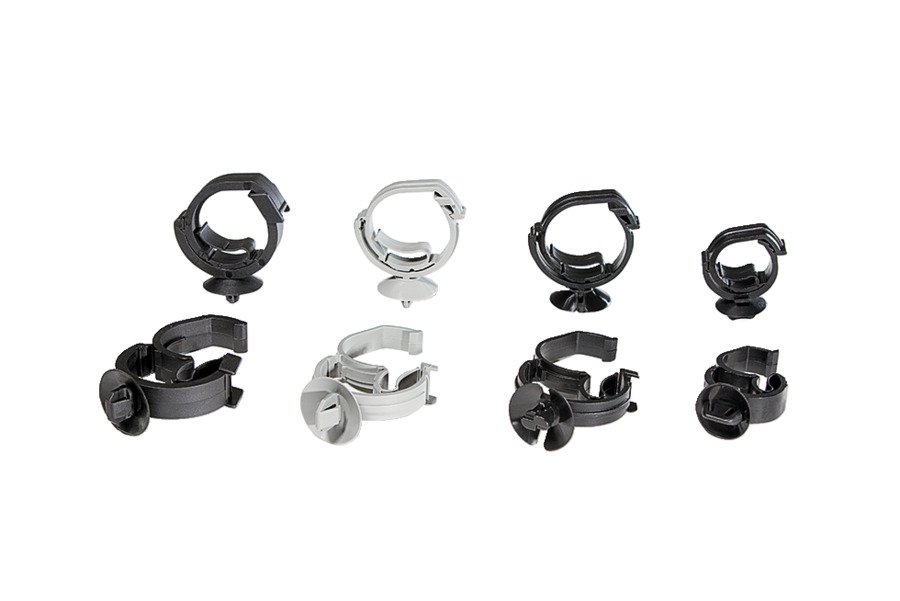HellermannTyton Black Nylon Clip, 13mm Max. Bundle