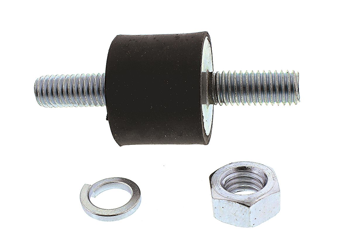 FIBET M8 Anti Vibration Mount, Male to Male Bobbin with 22.4kg Compression Load