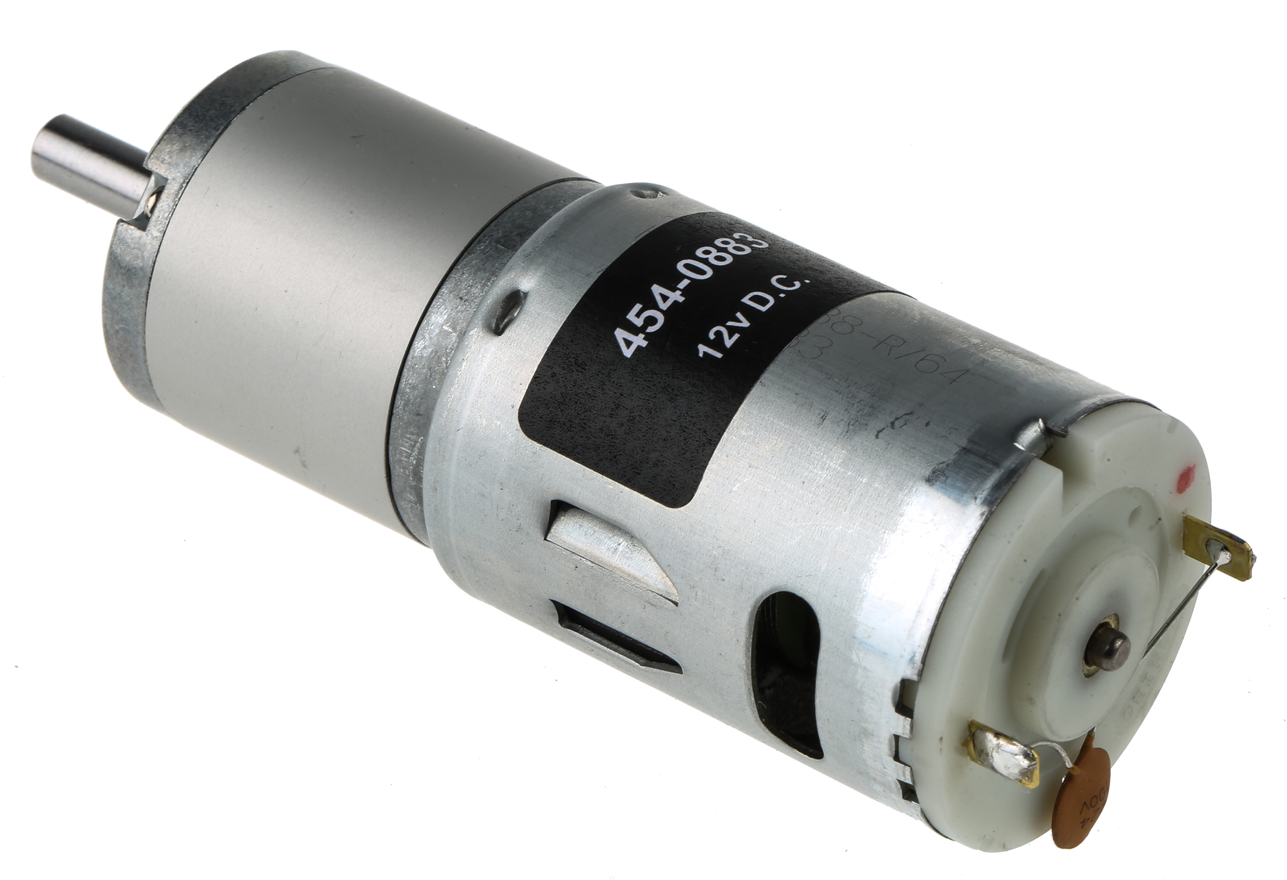 RS PRO Brushed Geared DC Geared Motor, 19.8 W, 12 V dc, 98 Ncm, 120 rpm, 6mm Shaft Diameter