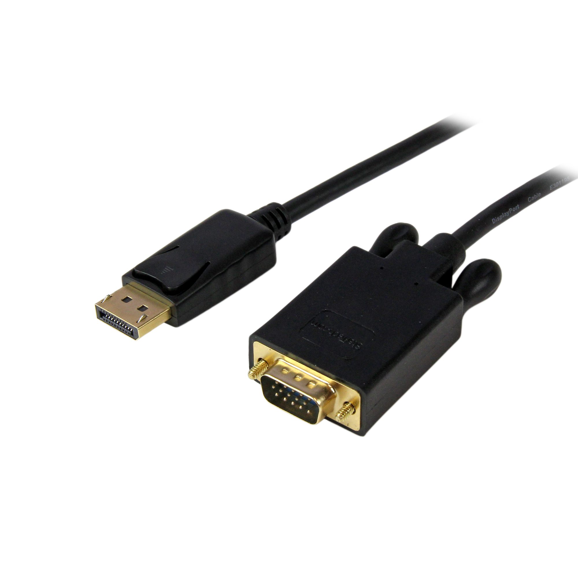StarTech.com DisplayPort to VGA Adapter, 3m Length - 1980 x 1200 Maximum Resolution