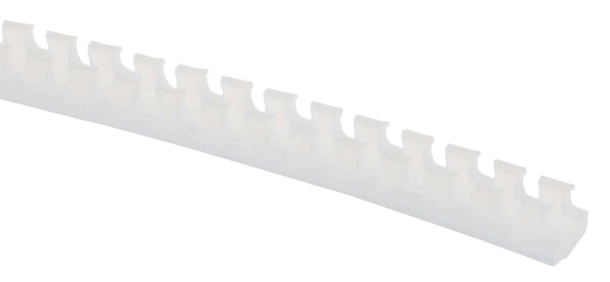 HellermannTyton Flexiform Natural PE Grommet Strip 251-10109 G51PA-PE-NA
