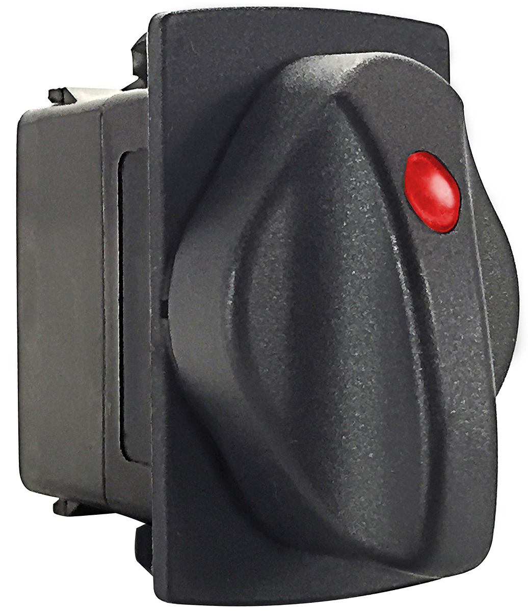 Carling Technologies, 3 Position DPDT Rotary Switch, 15 A @ 24 V, Quick Connect