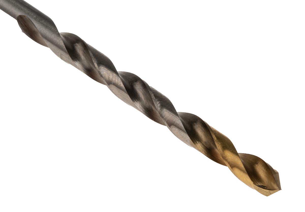 Dormer A002 Series HSS-TiN Twist Drill Bit, 4mm Diameter, 75 mm Overall