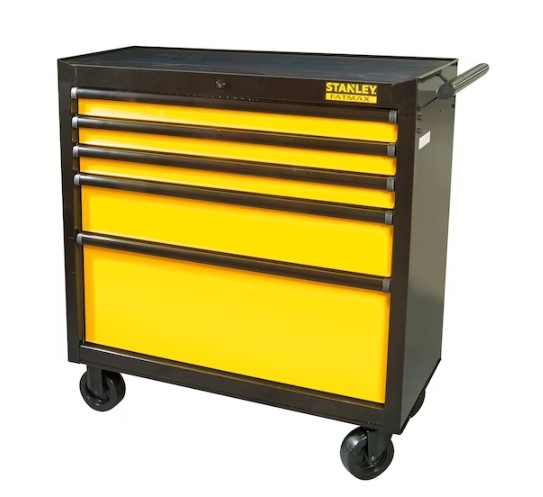 Stanley Steel Floor Standing Storage Cabinet, 610 x 85 x 90cm