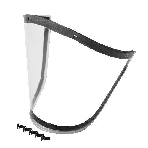JSP Visor with Face Guard , Resistant To Dust, Liquid Splash