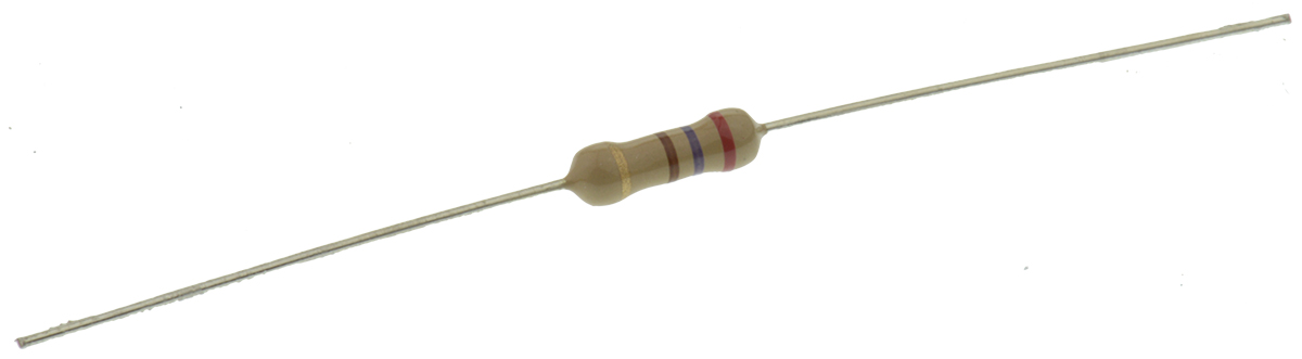 TE Connectivity 270Ω Carbon Film Resistor 0.5W ±5% CFR50J270R