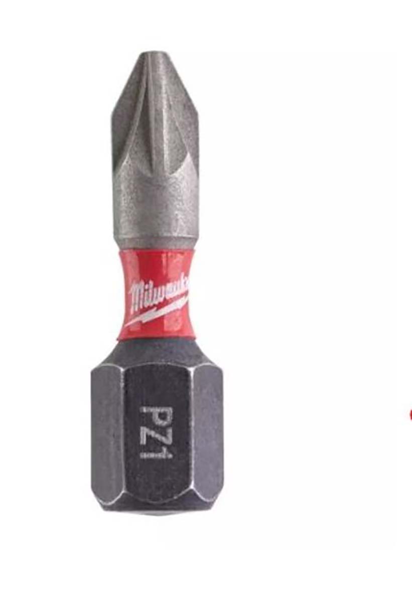 Milwaukee Pozidriv Screwdriver Bit, PZ1 Tip