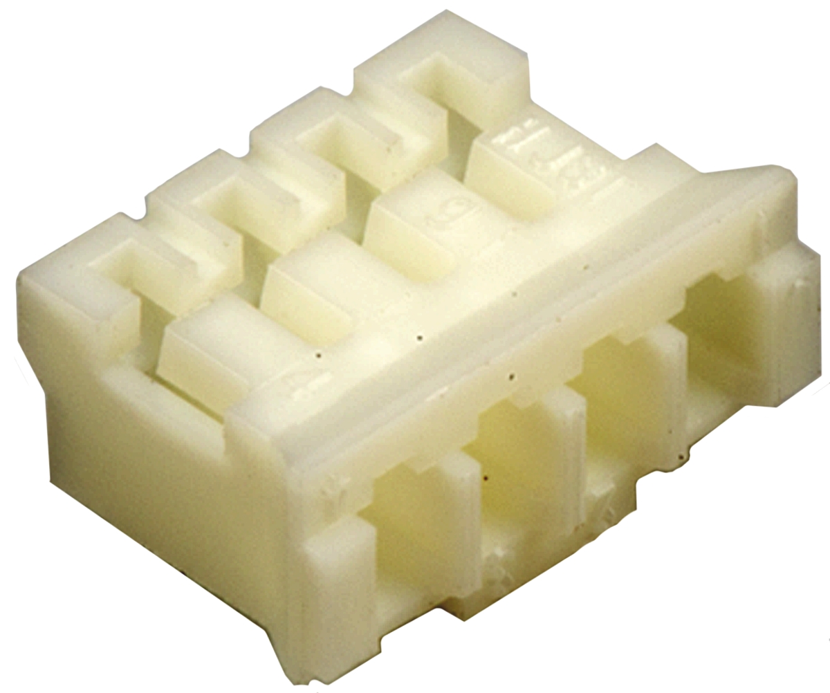JST, PHR Female Connector Housing, 2mm Pitch, 4 Way, 1 Row