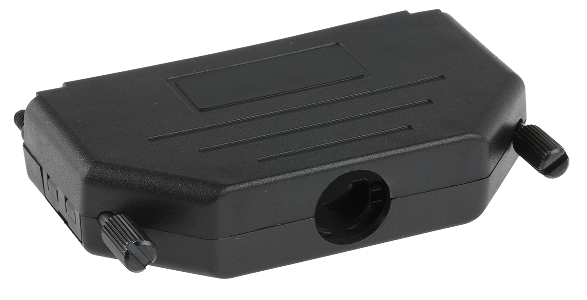 MH Connectors MHDPPK-SLIM Series Polyamide D Sub Backshell, 37 Way, Strain Relief