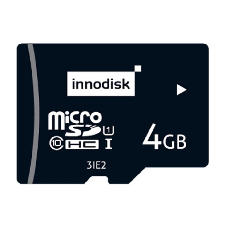 InnoDisk 4 GB Industrial MicroSDHC Micro SD Card, Class 10, U3, UHS-I