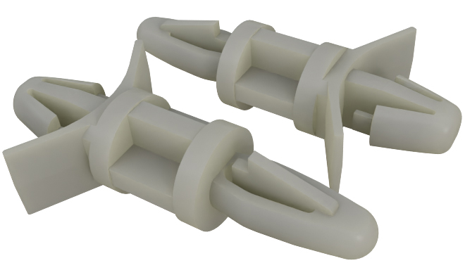 RS PRO Nylon Locking Support Post for 4.75mm PCB Hole