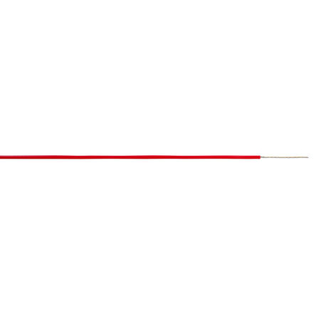 AXINDUS KZ Series Red 0.22 mm² Hook Up Wire, 24 AWG, 250m, PTFE Insulation, KZ0505R