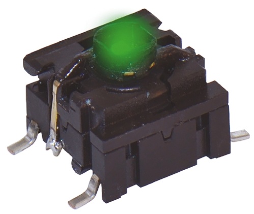 MEC IP67 Cap Tactile Switch, SPST 50 mA @ 24 V dc