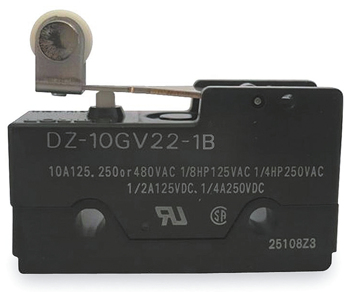 Omron Lever Limit Switch, 2NO/2NC, IP00, DPDT, 250V ac Max, 10A Max