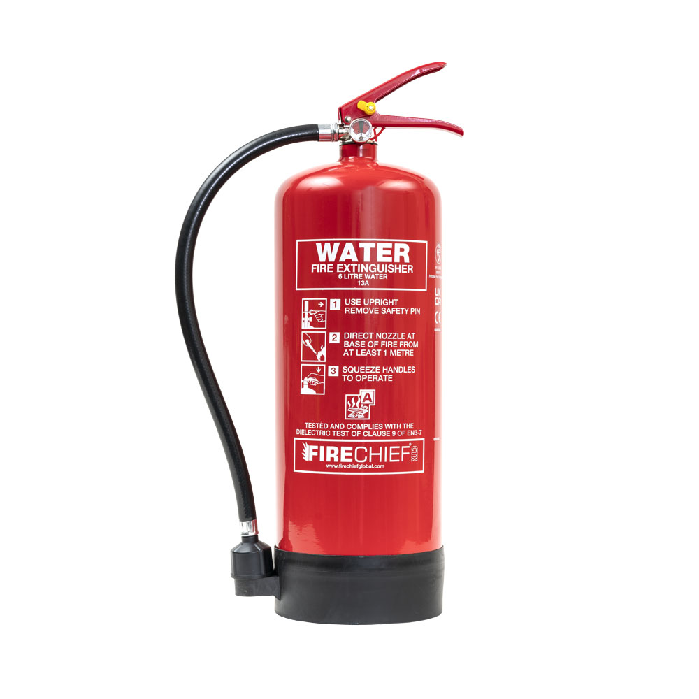 RS PRO 6L Water Fire Extinguisher (A)