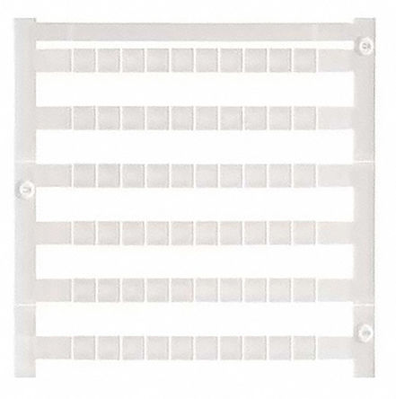 Weidmuller Terminal Marker for use with Electronic Sub-Assemblies, Plug-In Connectors, Weidmuller Cable Connectors