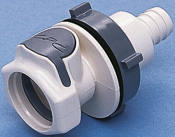 Colder Products Hose Connector, Straight Hose Tail Coupling 3/8in ID, 8.6 bar