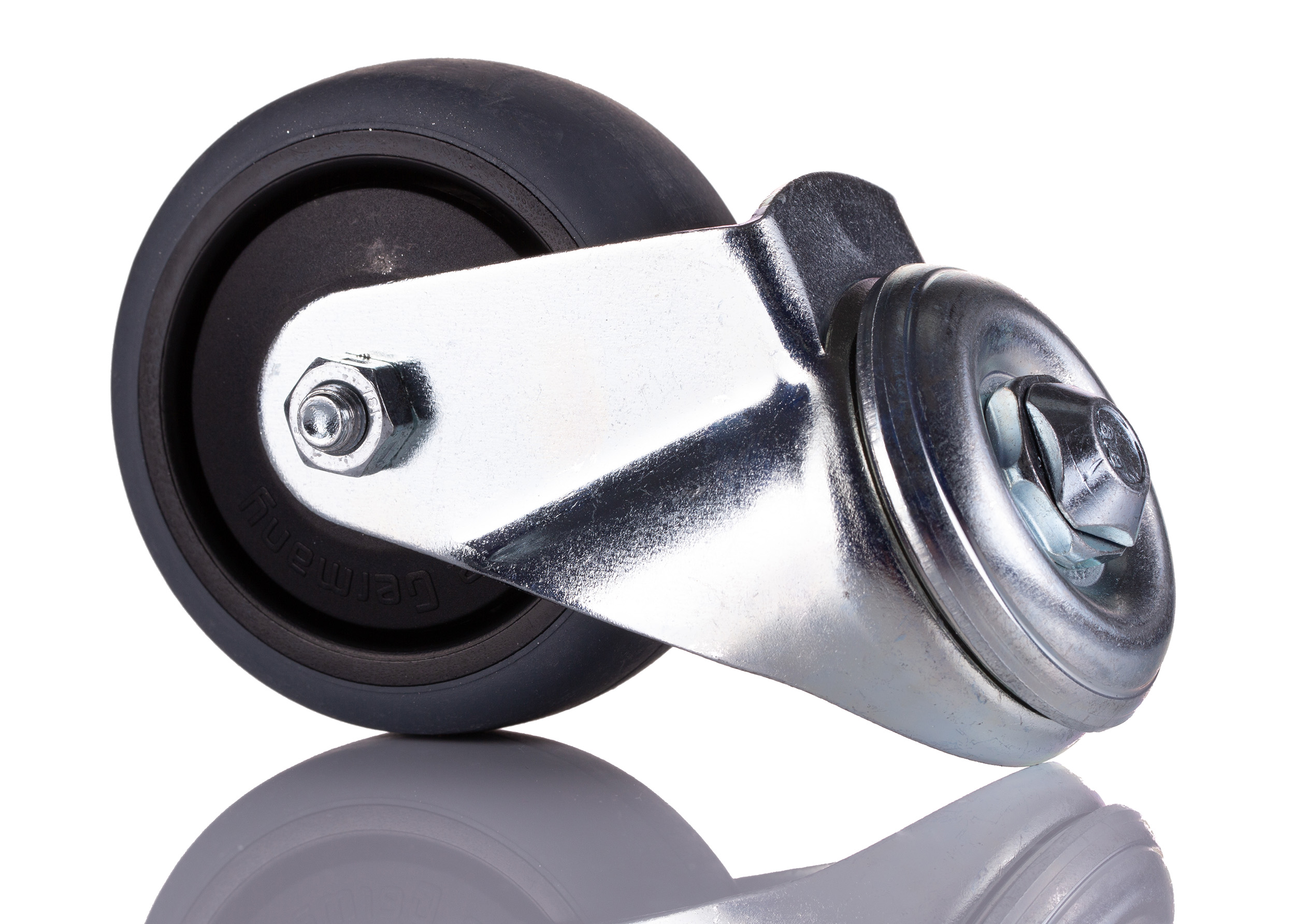 Bosch Rexroth M12 Thread Plastic Castor Wheels, 10mm Groove