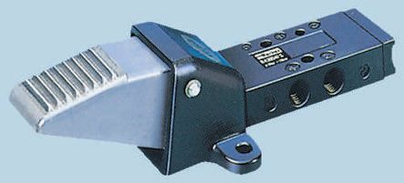 Parker Pedal 5/2 Pneumatic Manual Control Valve B53 Series, G 1/4, 1/4in, III B