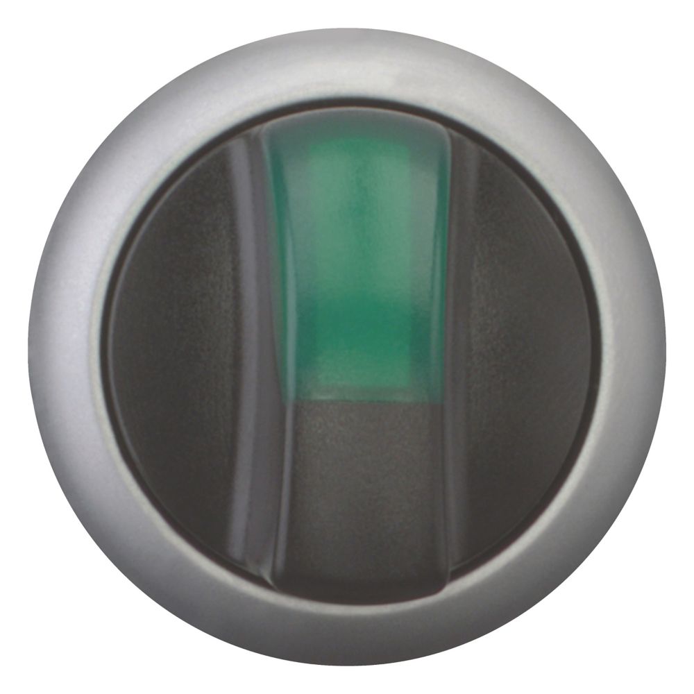 Eaton RMQ Titan Series 3 Position Selector Switch Head, 23mm Cutout, Green Handle