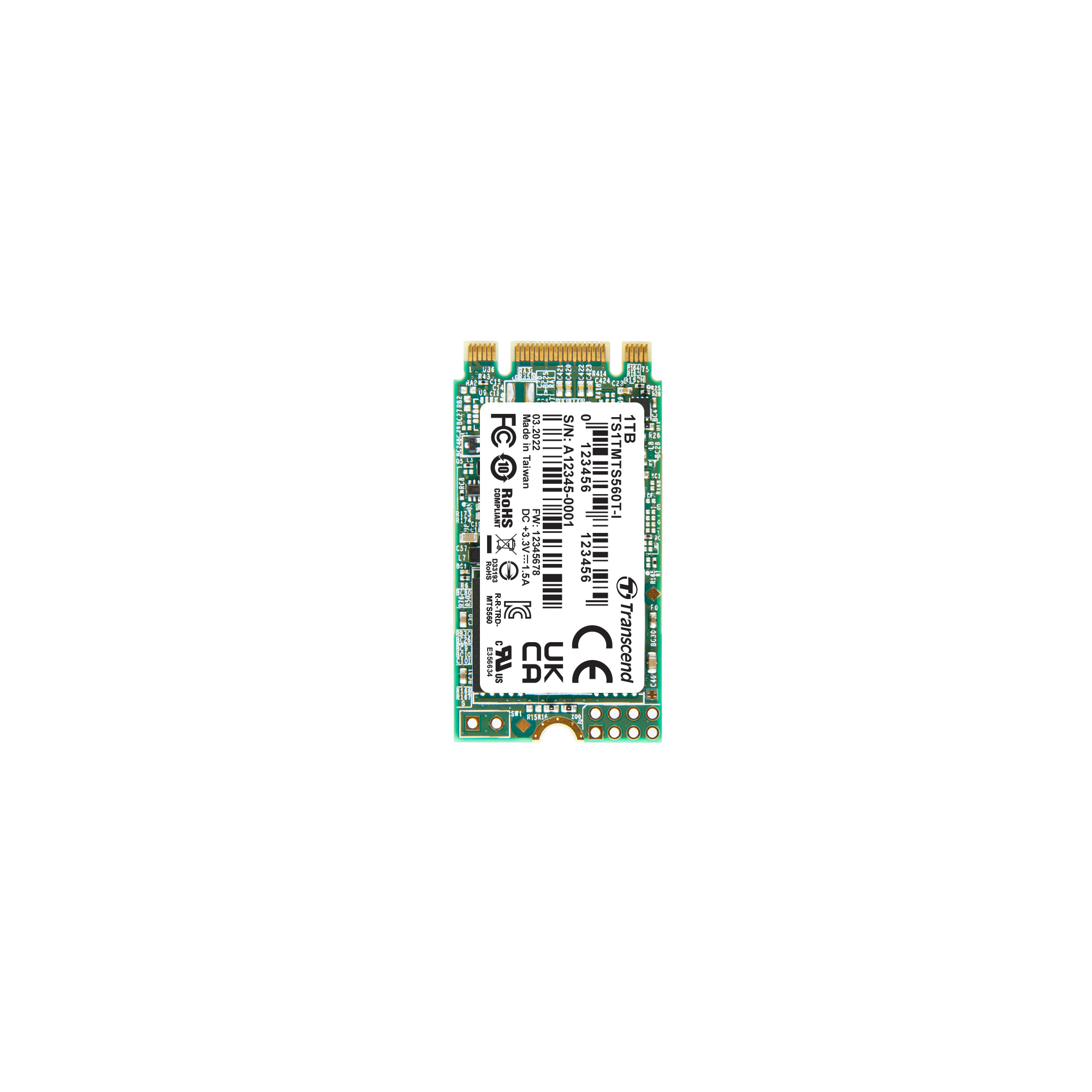 Transcend MTS560T-I M.2 (2242) Internal SSD