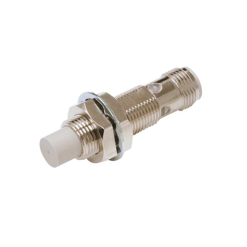 Omron Inductive Threaded Barrel Proximity Sensor, M12, 16 mm Detection, NPN NO, 10 → 30 V dc