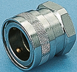 Nito Hose Connector, Straight Threaded Coupling, BSP 1in 1in ID, 25 bar