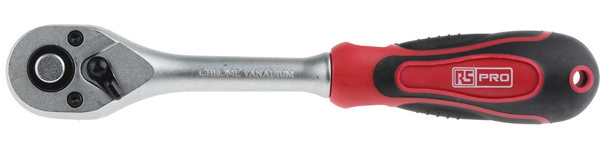 RS PRO 3/8 in Square Ratchet with Ratchet Handle