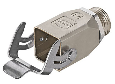 HARTING Han-INOX Heavy Duty Power Connector Housing, 1 Contacts, M20 Thread, Straight Han Range