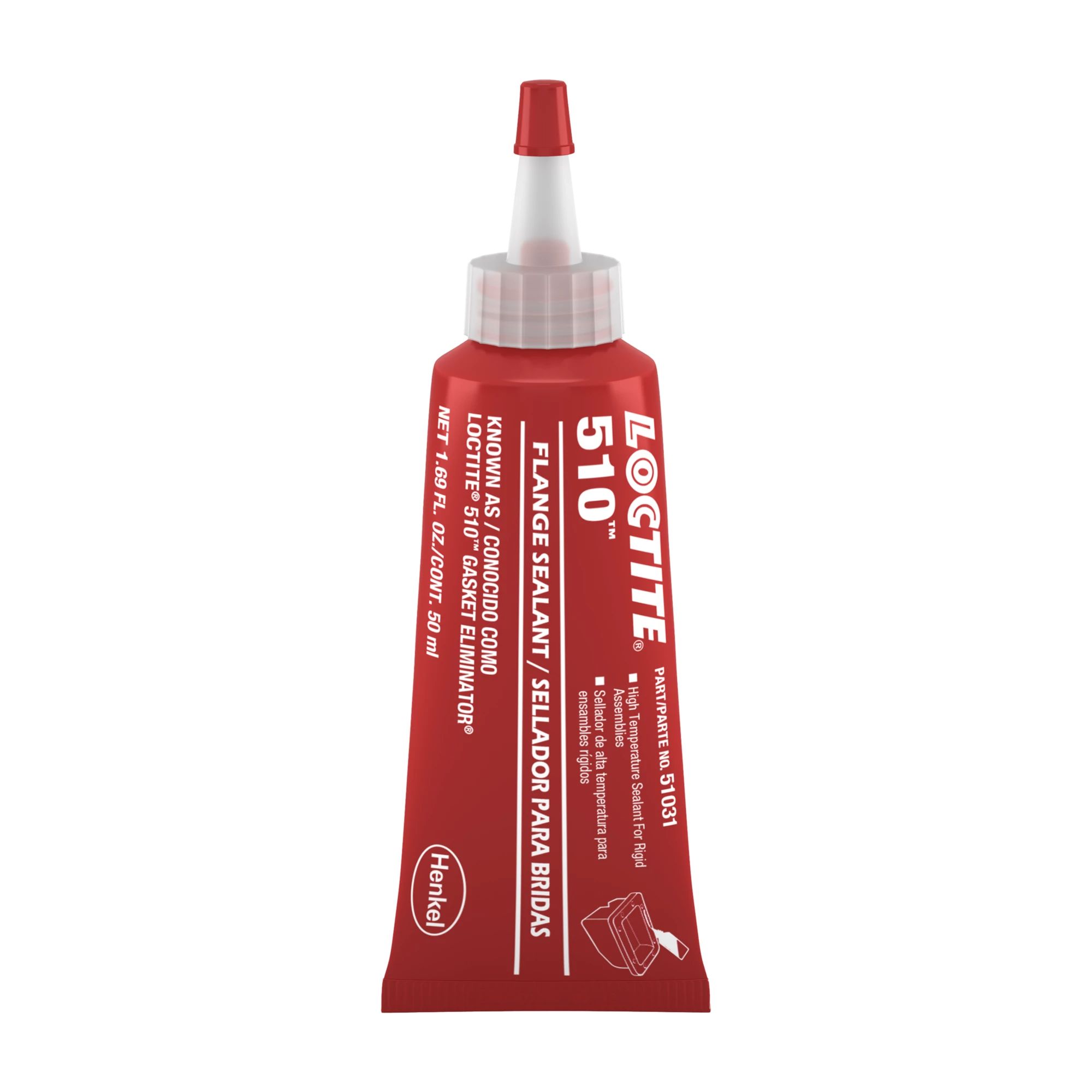 Loctite Pink Loctite 510 Medium Strength, Retaining Compound Dimethacrylate Ester Paste Tube 50 ml, -55 → 204 °C