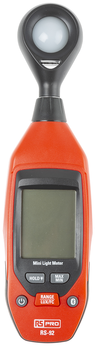RS PRO RS-92 Light Meter, 0lx to 40000lx, ±5 %