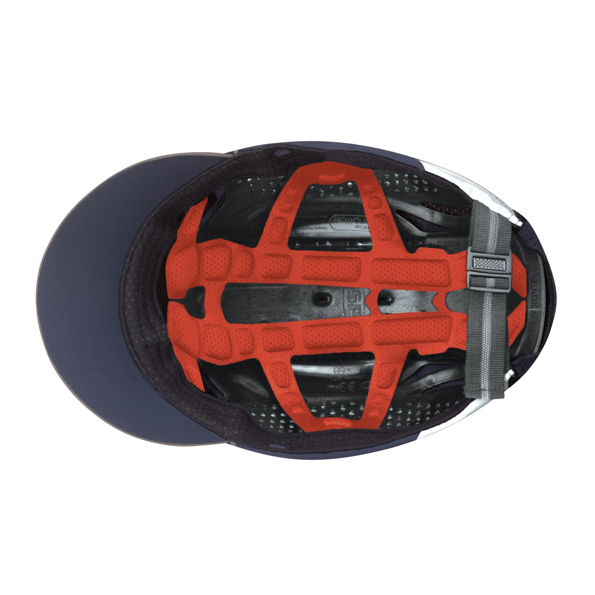 JSP HDPE Orange Hard Hat Liner, Hardcap