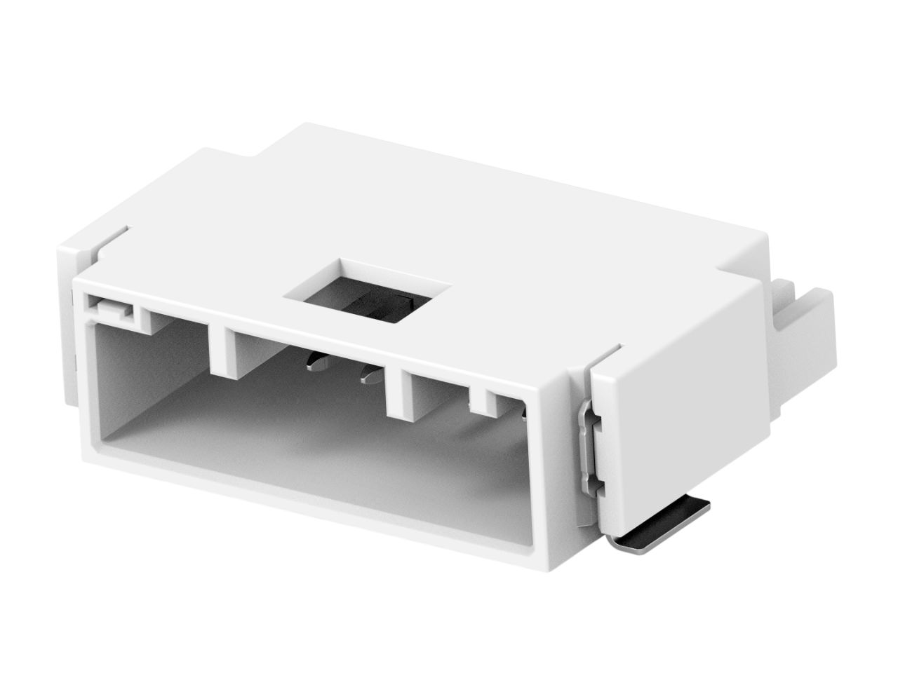 TE Connectivity 2834674-6 Series Right Angle Surface PCB Header, 6 Contact(s), 1.8 mm Pitch, 1 Row