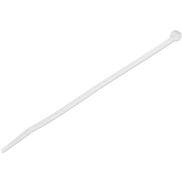StarTech.com Cable Tie, Cable Ties, 200mm x 5 mm, White Nylon, Pk-1000